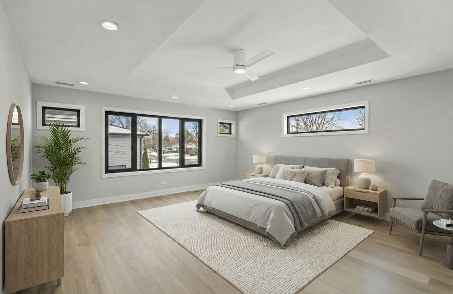 Modern virtual staging style